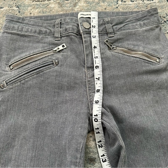 Zadig and Voltair ava color jeans light gray - Picture 6 of 11